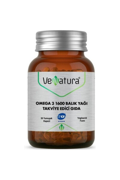 Omega 3 Balık Yağı 1600 Mg 30 Yumuşak Kapsül - 3