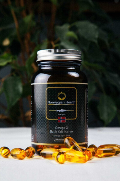 Omega 3 Fish Oil Capsules (60 Capsules) X 2 Pack - 3