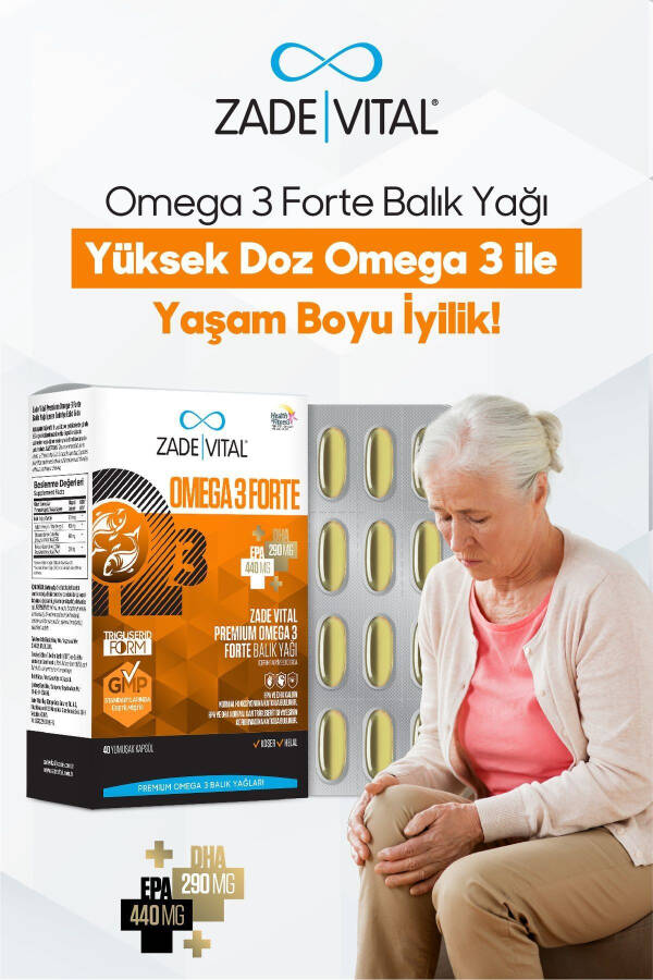 Omega 3 Forte 40 Capsules - 12