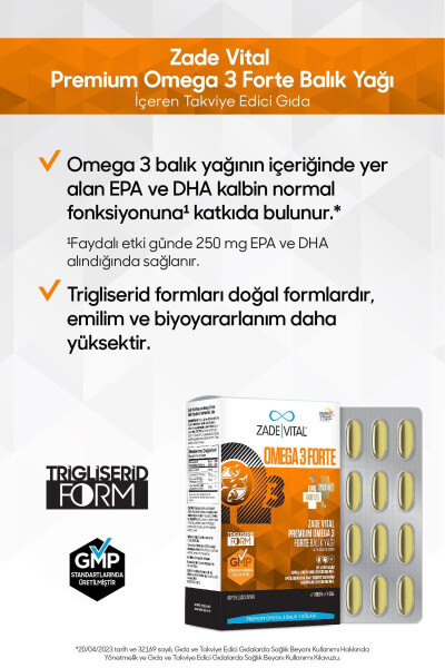 Omega 3 Forte 40 Kapsül - 11