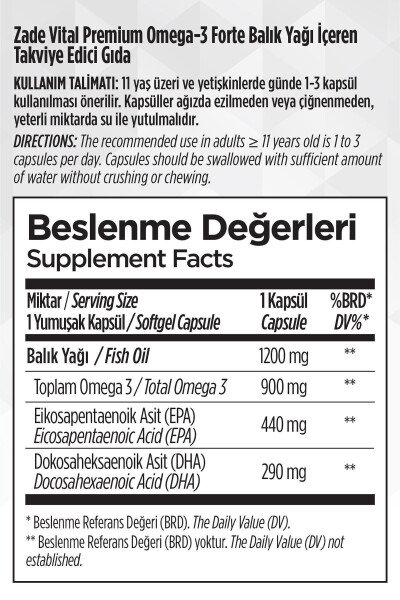 Omega 3 Forte 40 Kapsül - 13