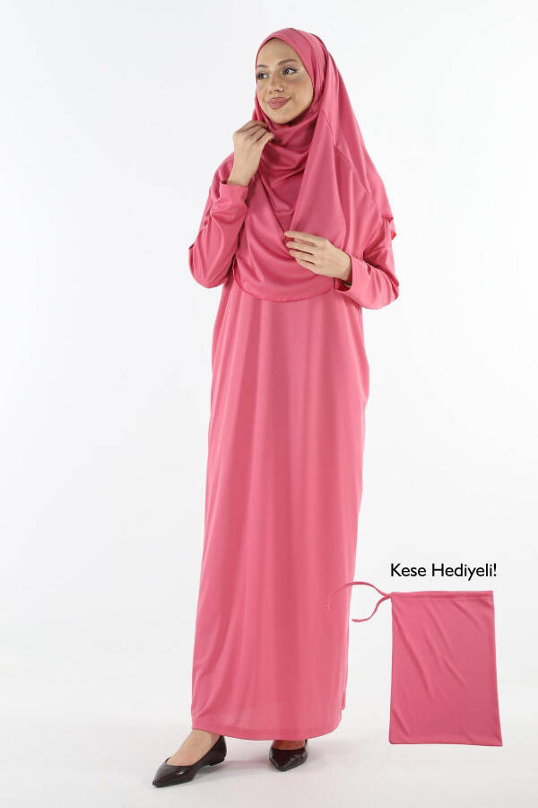 One Piece Non-Slip Headscarf Prayer Dress - 1