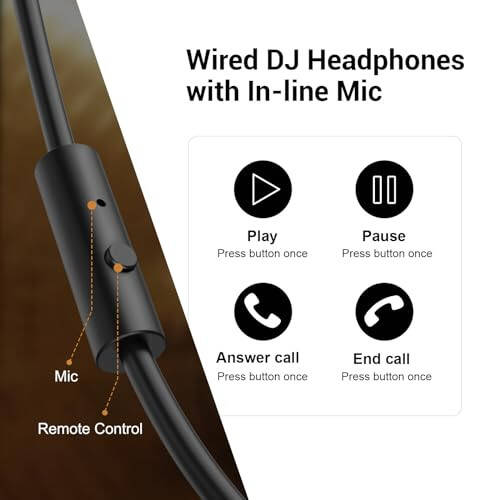 OneOdio Kablolu Kulak Üstü Kulaklıklar Stüdyo Monitörü ve Karıştırma DJ Stereo Kulaklıklar 50mm Neodymium Sürücüler ve AMP Bilgisayar Kaydı Podcast Klavye Gitar Dizüstü Bilgisayar İçin 1/4 ila 3.5mm Jack - Siyah - 11