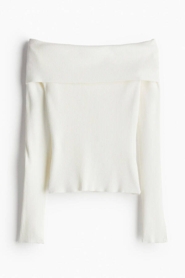 Open shoulder, elastic top - 5