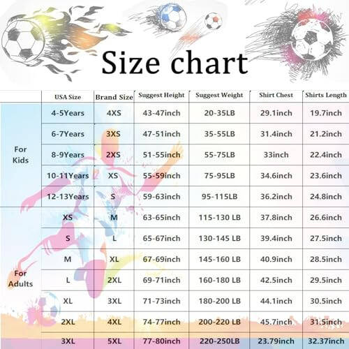 OPUTWDF Soccer Jersey Personalized Soccer Uniform Custom Soccer Gifts Soccer Jersey Kids Men Women Soccer Shirt and Shorts - 2