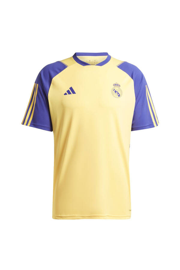 Orange Men's Round Neck 23/24 Real Madrid Jersey IQ0547 REAL - 8