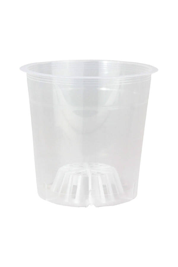 Orchid Growing Pot 12 Pack 0.75lt Clear Plastic Pot - 1