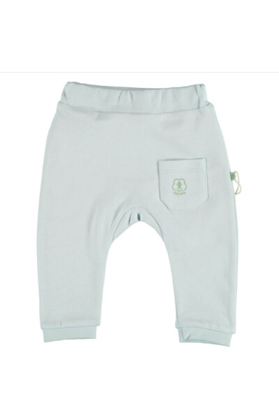 Organic Pants Without Feet Basic Nature Blue - 2