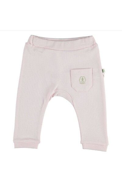 Organic Pants Without Feet Basic Nature Pink - 2