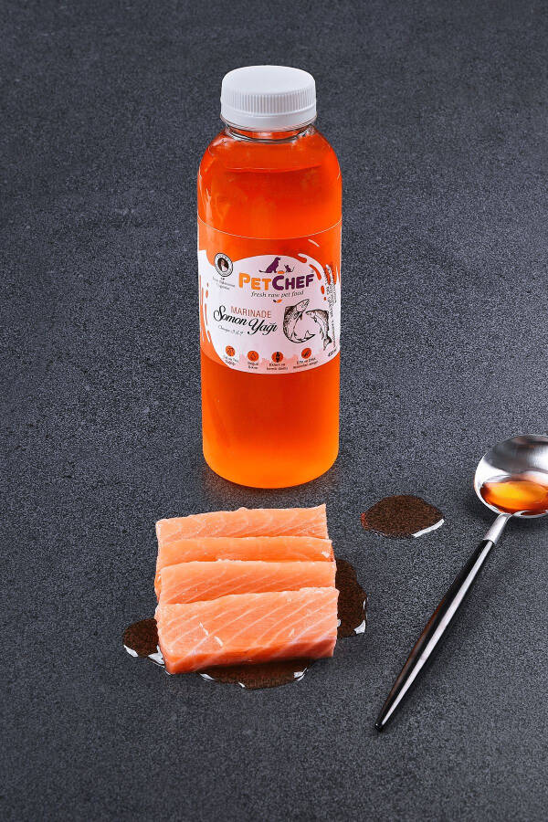 Organics Norwegian Salmon Fish Oil 450 Ml Cold Pressed Cat/ Dog Salmon Oil 3.6.9 Omega Source - 7