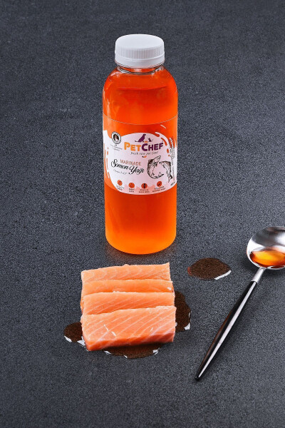 Organics Norwegian Salmon Fish Oil 450 Ml Cold Pressed Cat/ Dog Salmon Oil 3.6.9 Omega Source - 1