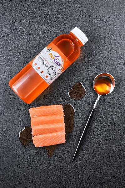 Organics Norwegian Salmon Fish Oil 450 Ml Cold Pressed Cat/ Dog Salmon Oil 3.6.9 Omega Source - 2