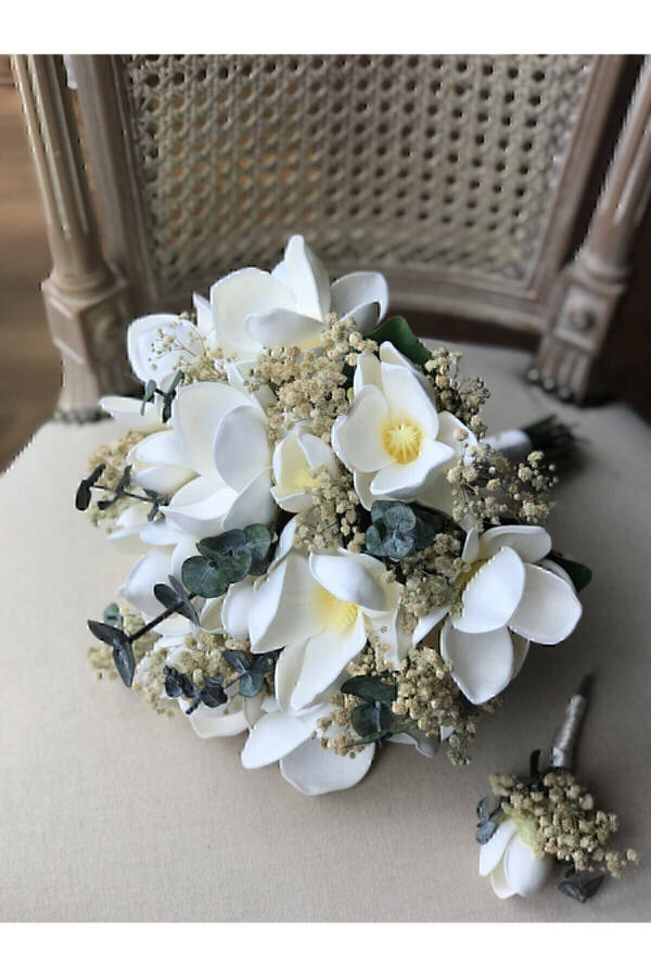 Organization Magnolia Bridal Bouquet - 13