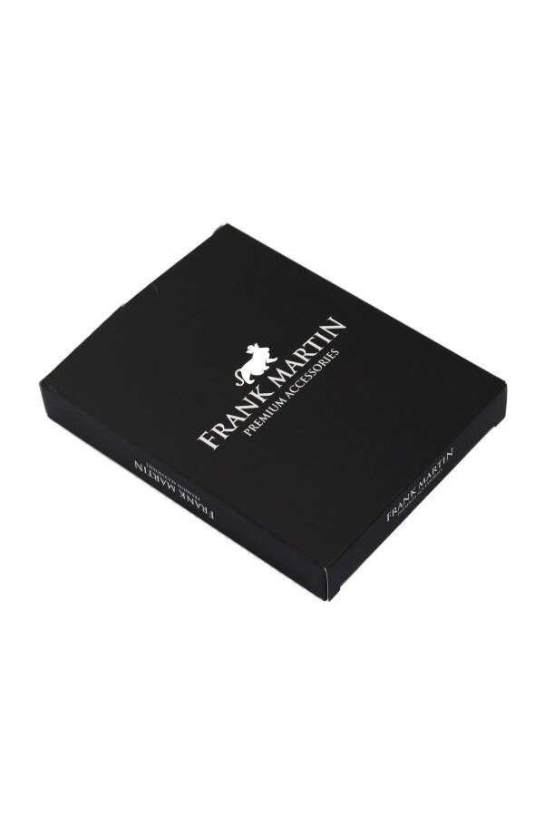 Original Boxed Slim Model Metal Black Automatic Mechanism Credit Card Business Card Holder 81-001 - 5