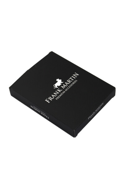 Original Boxed Slim Model Metal Black Automatic Mechanism Credit Card Business Card Holder 81-001 - 10