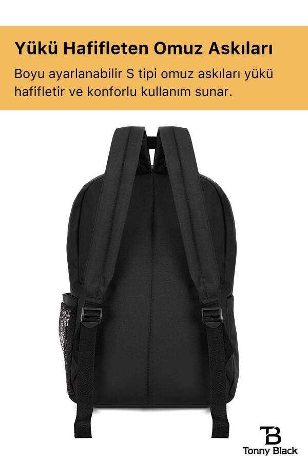 Orijinal Unisex Konfor Modeli Su Geçirmez Spor Kurs Seyahat Ve Günlük Kullanım İçin Sırt Çantası - 13