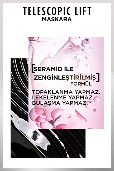 Orjinal Yeni Ürün Teleskopik Lift Maskara Teleskopik Maskara Lifting Etkisi +5mm 9.9 Ml - 8