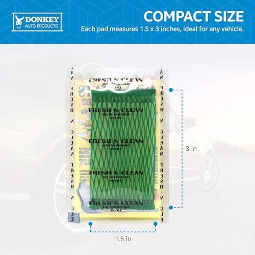 Otomatik Kokular - Profesyonel Araba Hava Temizleyici Pedleri Örnek Seti (10 Koku Örneği) Çok Renkli - 3