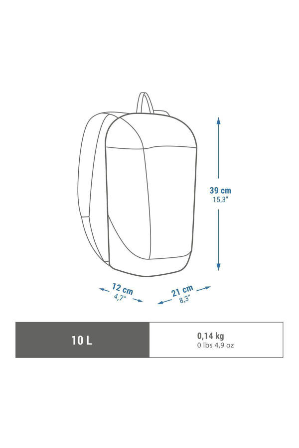 Outdoor Sırt Çantası - 10l - Siyah - Nh Arpenaz 50 - 16