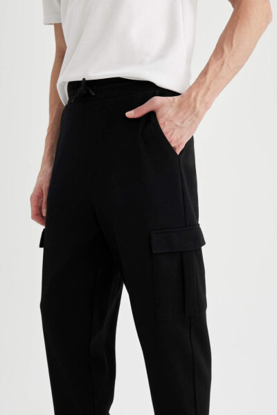 Oversize Fit Jogger Sweatpants Black - 5