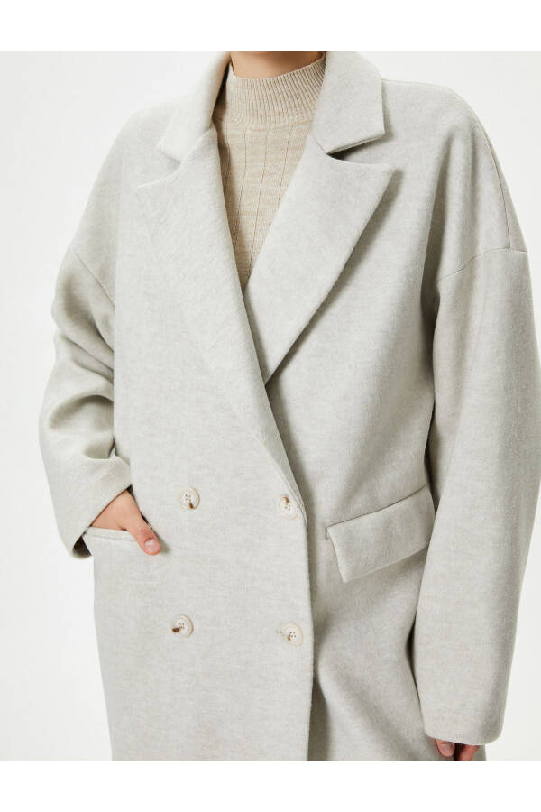 Oversized Cashmere Coat - 5