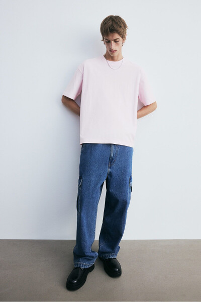 Oversized Cotton T-Shirt - 1