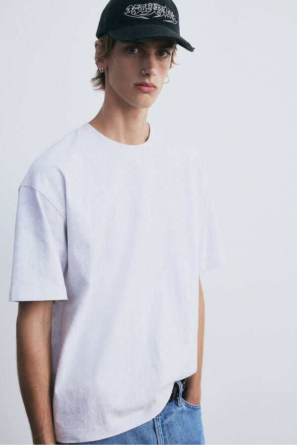 Oversized Cotton T-Shirt - 3