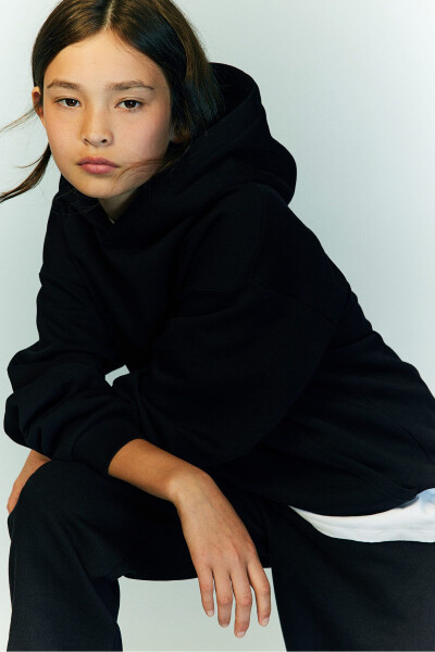 Oversized Hooded Top - 1