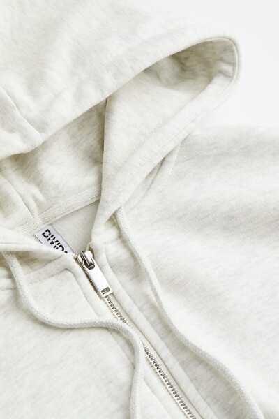 Oversized hoodie with zipper - 5