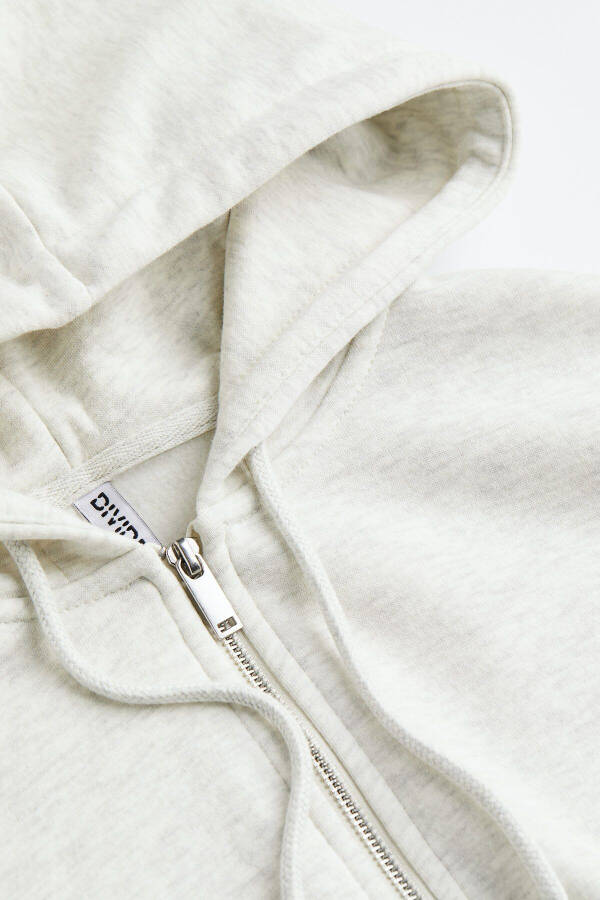 Oversized hoodie with zipper - 5