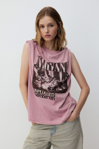 Oversized Printed T-Shirt - 1