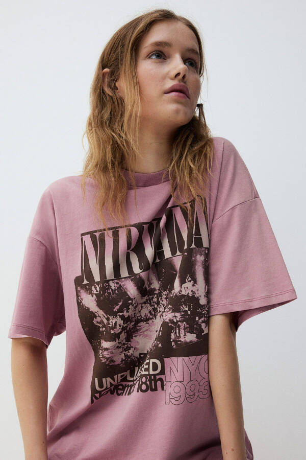 Oversized Printed T-Shirt - 2