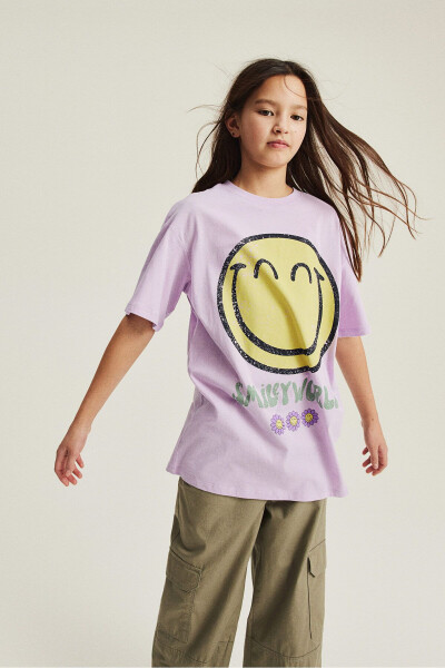 Oversized Printed T-Shirt - 3