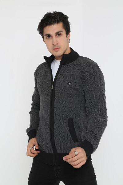 Oversized Zip-Up Battal Coat for Men - 2