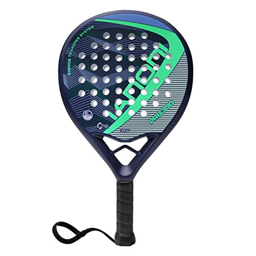 Padel Racket Carbon Fiber Surface with EVA Memory Flex Foam Core Lightweight Padel Racquet - 1