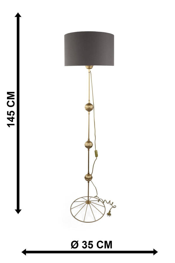 Palermo Floor Lamp Antique No:01 - 4