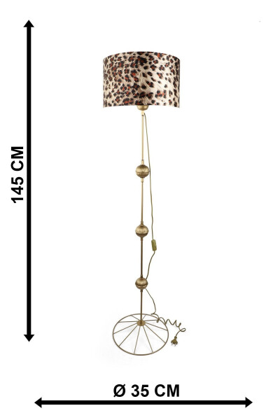 Palermo Floor Lamp Antique No:08 - 4