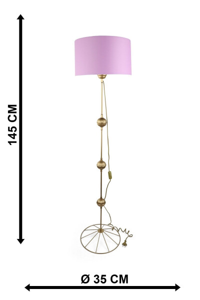 Palermo Floor Lamp Antique No:13 - 4