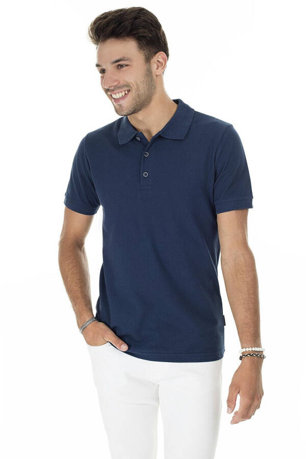 Pamuklu Regular Fit Düğmeli Polo T Shirt 4362050 - 4