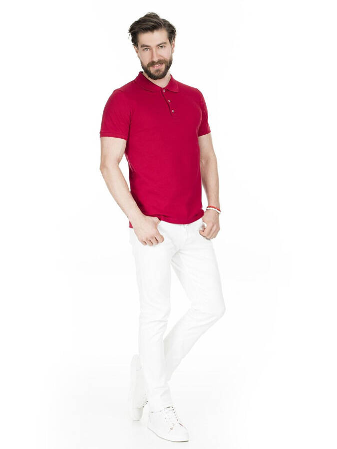 Pamuklu Regular Fit Düğmeli Polo T Shirt 4362050 - 4