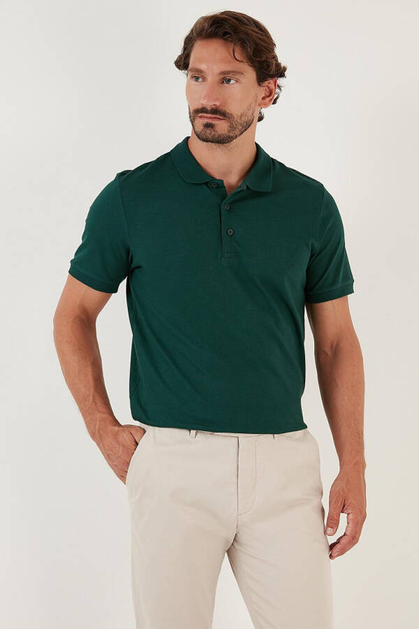 Pamuklu Regular Fit Düğmeli Polo T Shirt 4362050 - 2