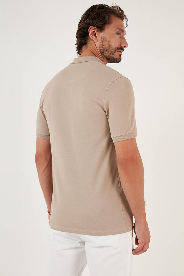 Pamuklu Regular Fit Düğmeli Polo T Shirt 4362050 - 5