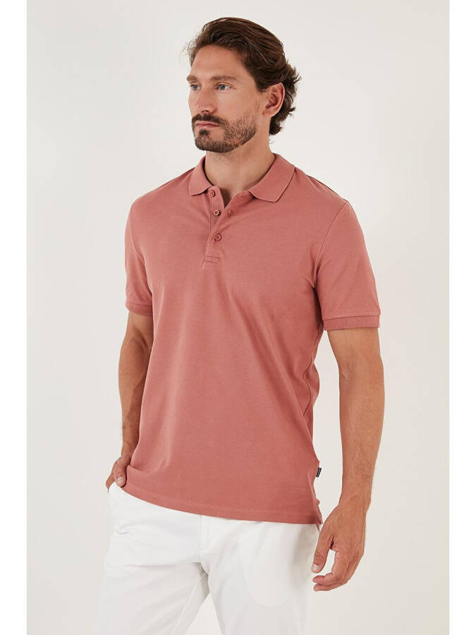 Pamuklu Regular Fit Düğmeli Polo T Shirt 4362050 - 4