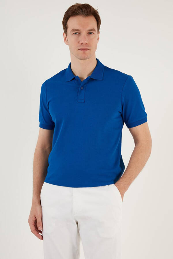 Pamuklu Regular Fit Düğmeli Polo Yaka T Shirt 5902739 - 5