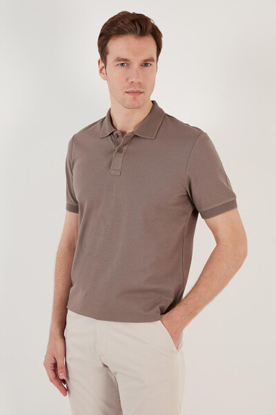 Pamuklu Regular Fit Düğmeli Polo Yaka T Shirt 5902739 - 5