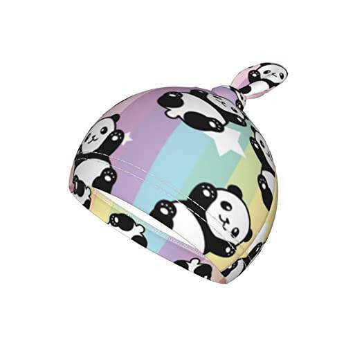 Panda Newborn Swaddle Blanket With Hat Set Baby Stuff Receiving Blankets Soft Transition Sleep Sacks Gifts For Infant Boys Girls - 45