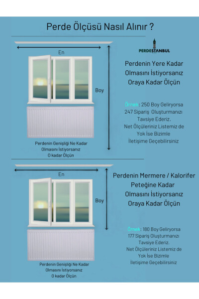 Panel pardasi Cappuccino Ekru (Bir Qanot) - 14