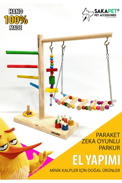 Paraket Interaktif Zeka Oyunlu Köprülü Mini Platform Ts05 - 1