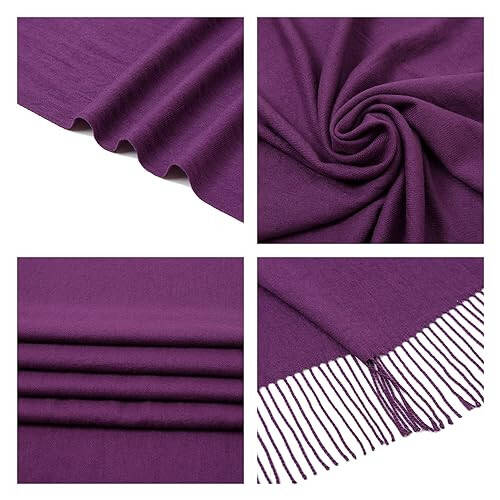 Pashmina Shawl Wraps for Women Large Winter Scarf Soft Shawls and Wraps for Evening Dresses Shawl for Wedding - 7