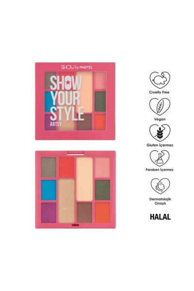 Pastel Show Your Style - Eyeshadow Palette 462 Artsy - 4